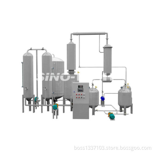 waste oil to diesel distillation plant